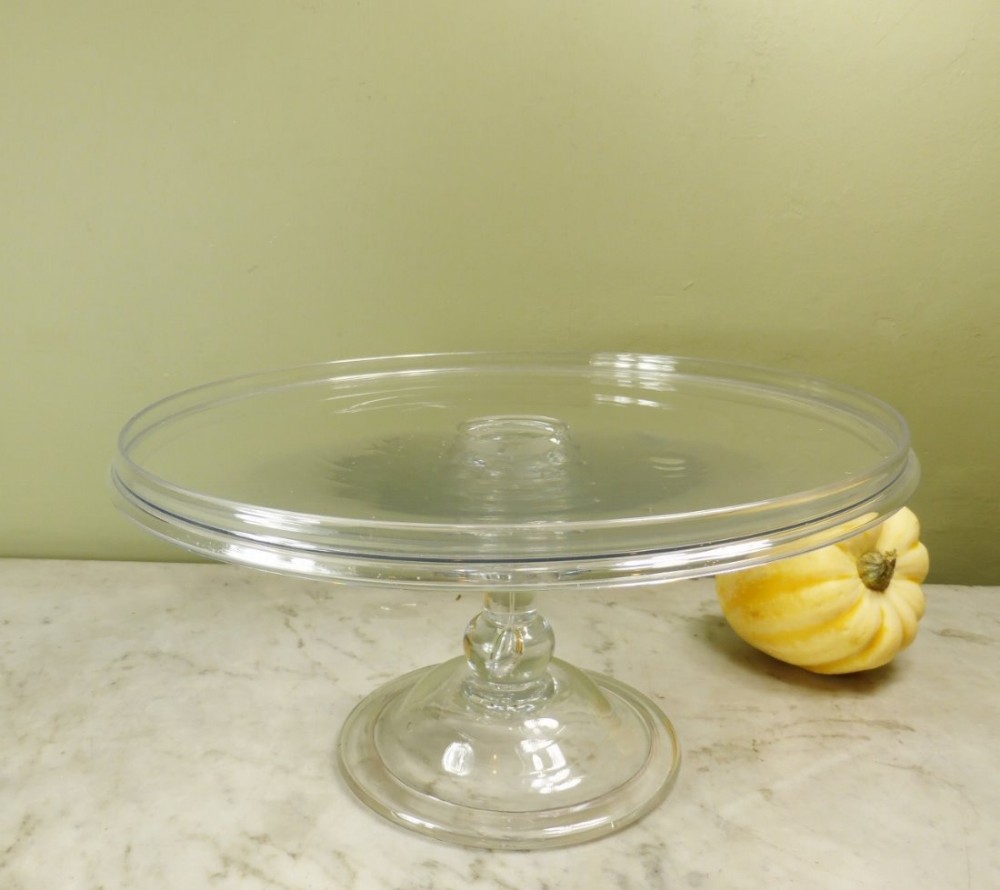GEOFGE III GLASS TAZZA