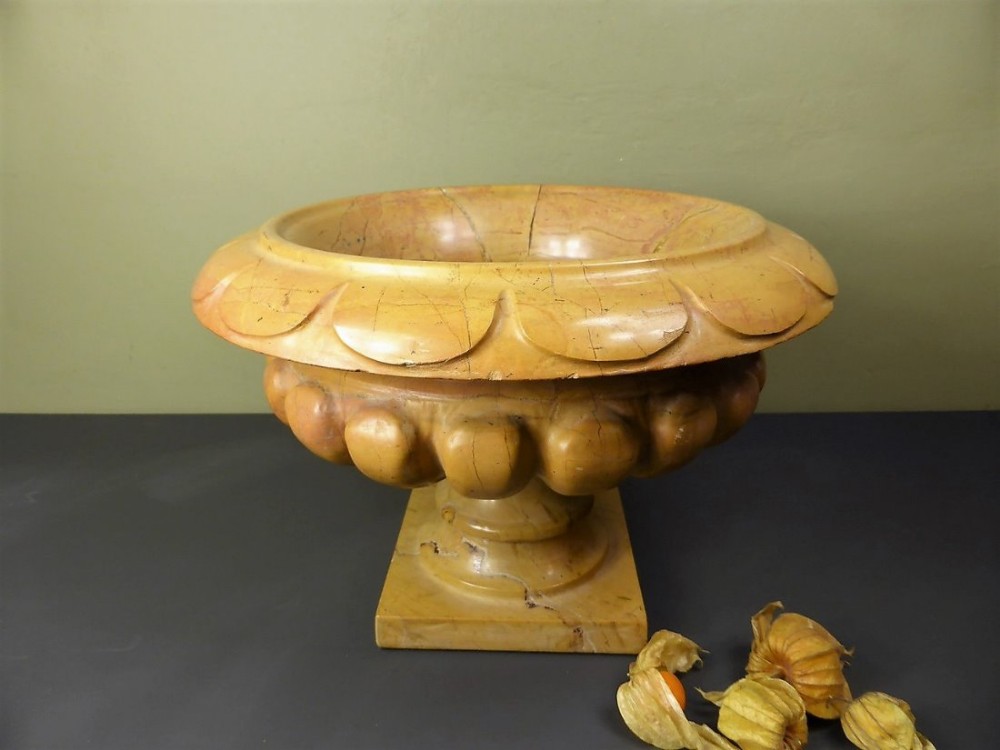 19TH C MARBLE BOWL