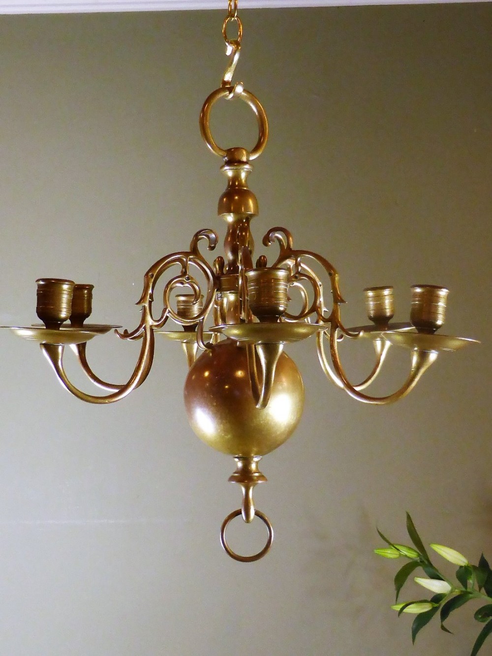 BRASS CENTRE LIGHT C 1800