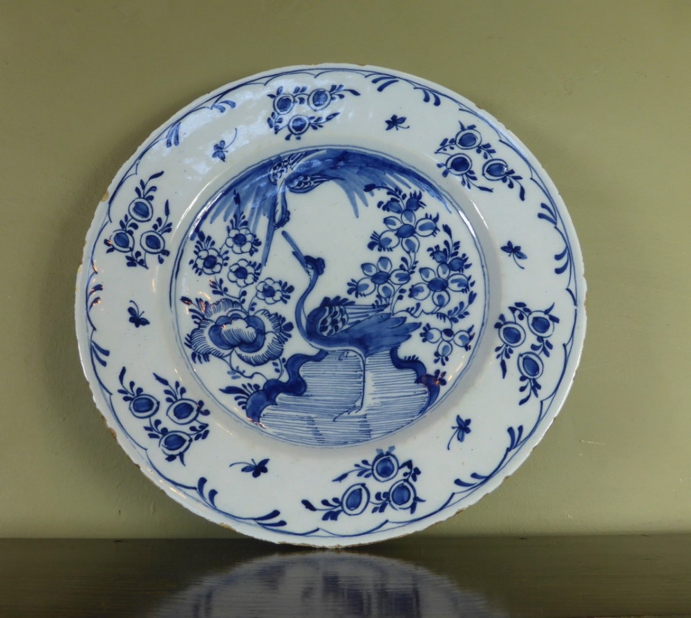 18TH C DELFT CHARGER