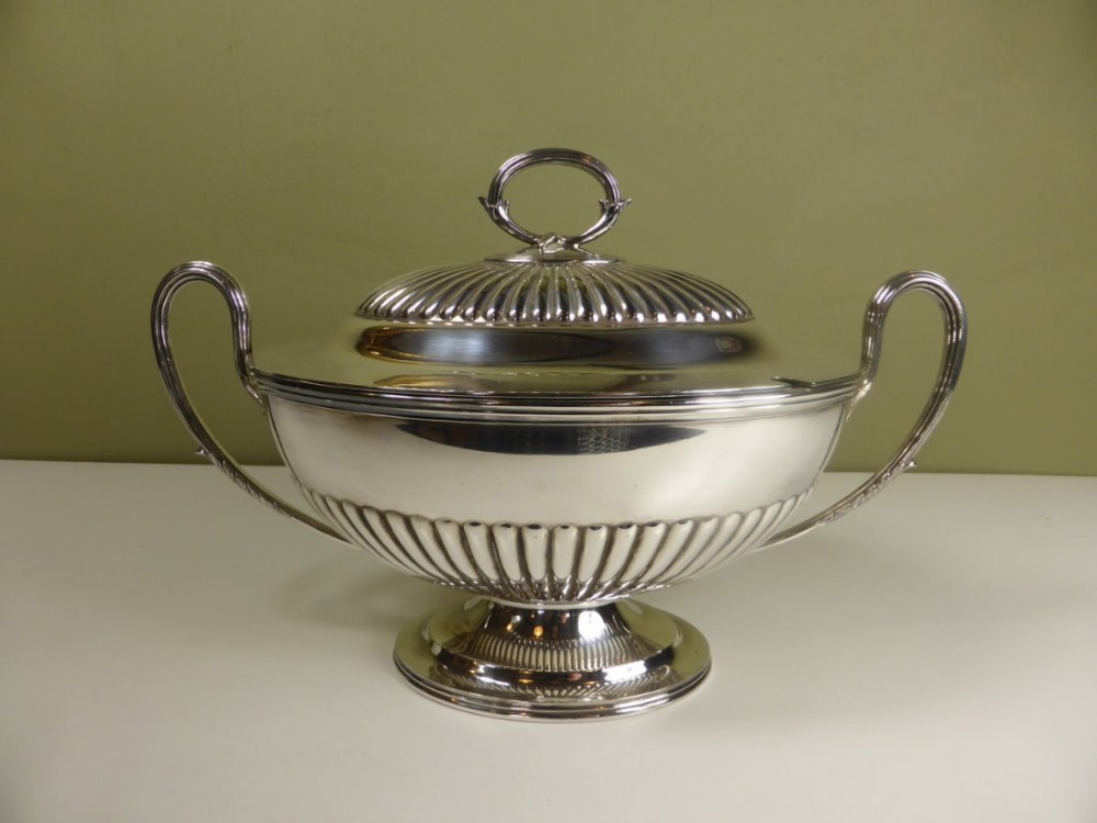 SILVER PLATED SOUP TUREEN