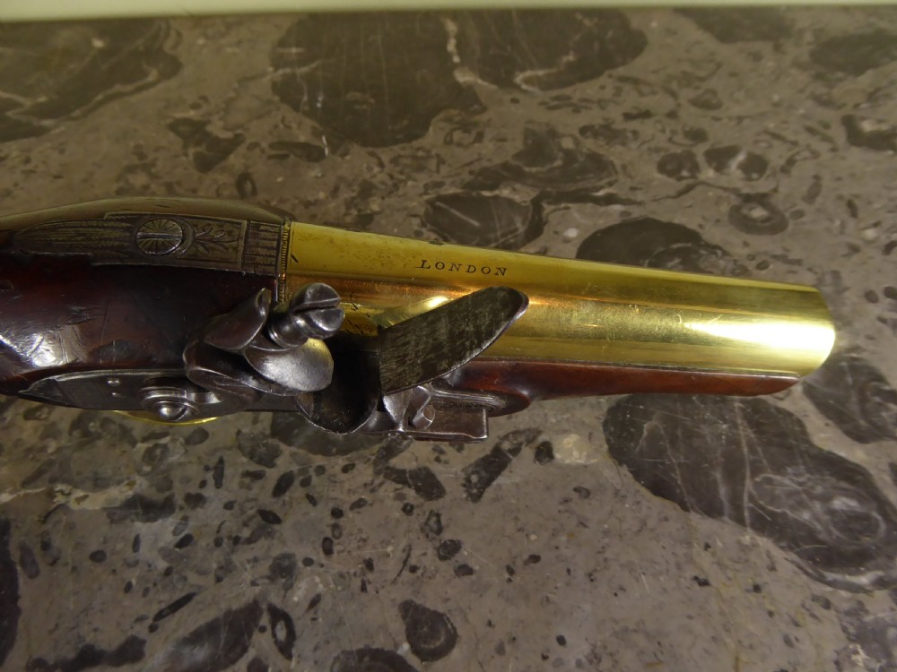 18TH C FLINTLOCK PISTOL  View III