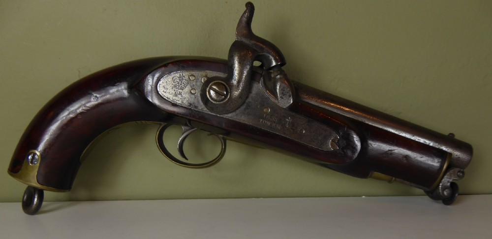 A MID 19TH C PERCUSSION PISTOL