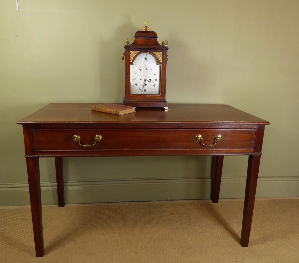 Large George III Mahogany Side Table