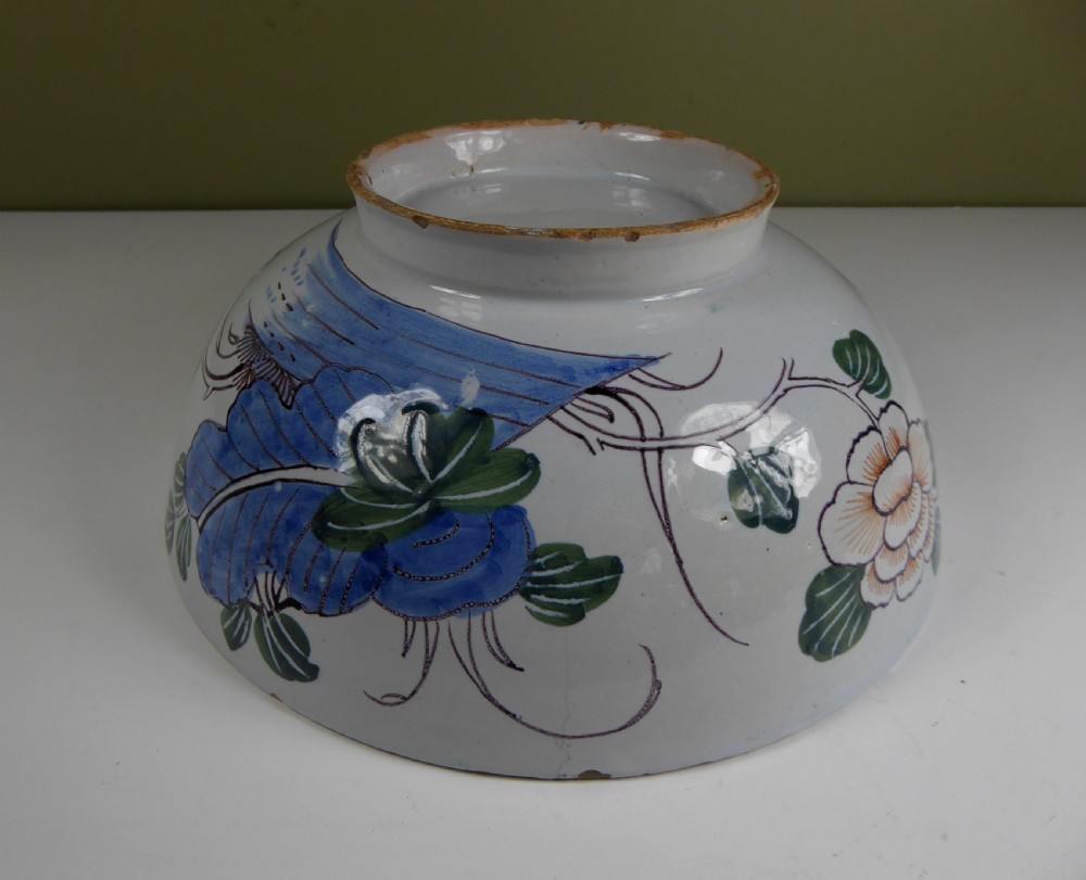 18th C Delft Centre Bowl View V