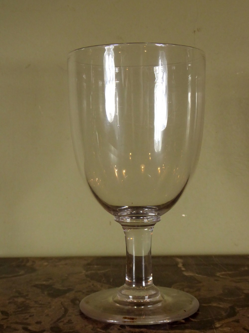 LARGE 19TH C RUMMER GLASS