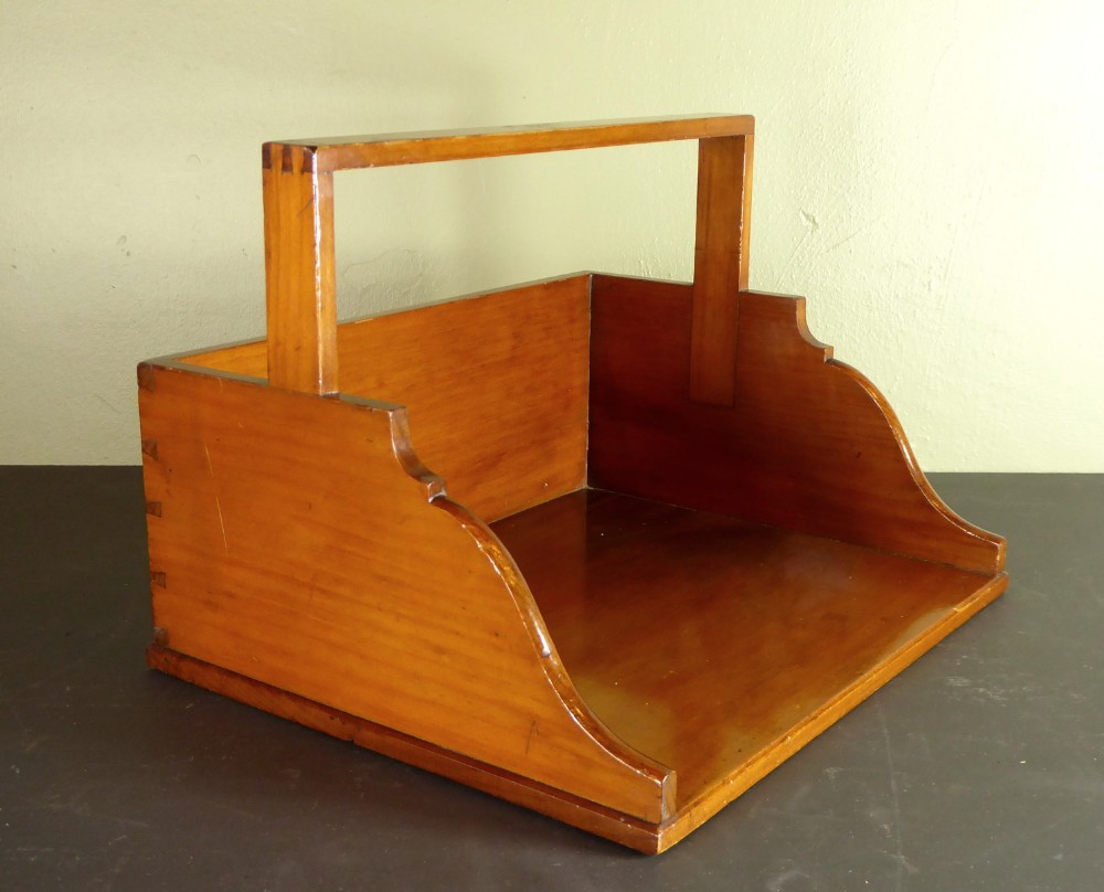 EARLY 19TH C BOOK TRAY