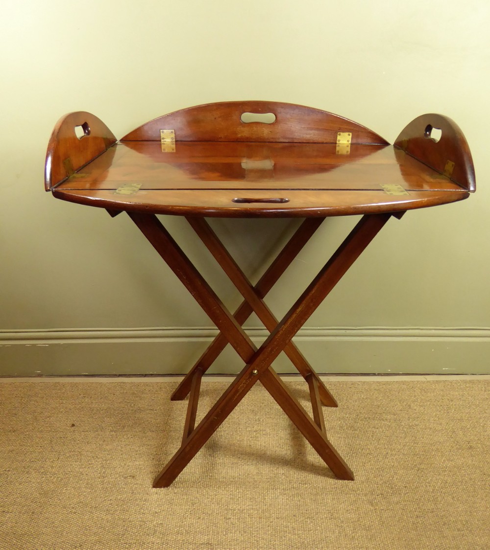 GEORGE III MAHOGANY BUTLERS TRAY
