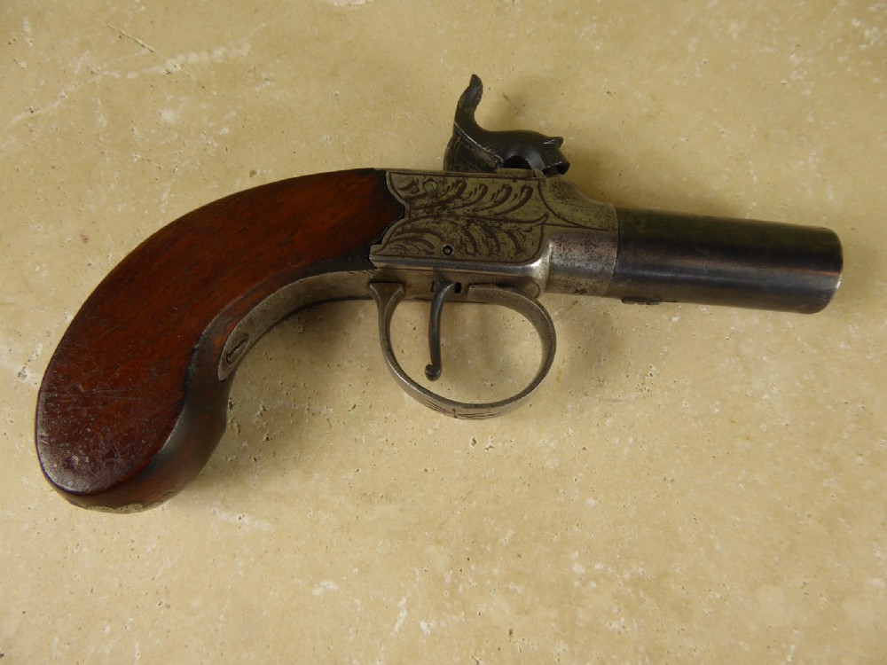 19TH C POCKET PISTOL