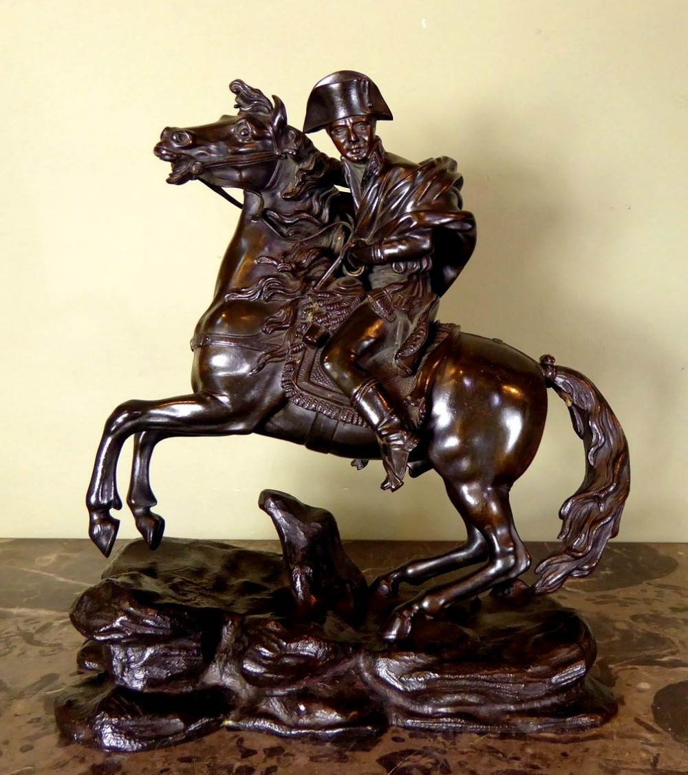 19TH C BRONZE OF NAPOLEON