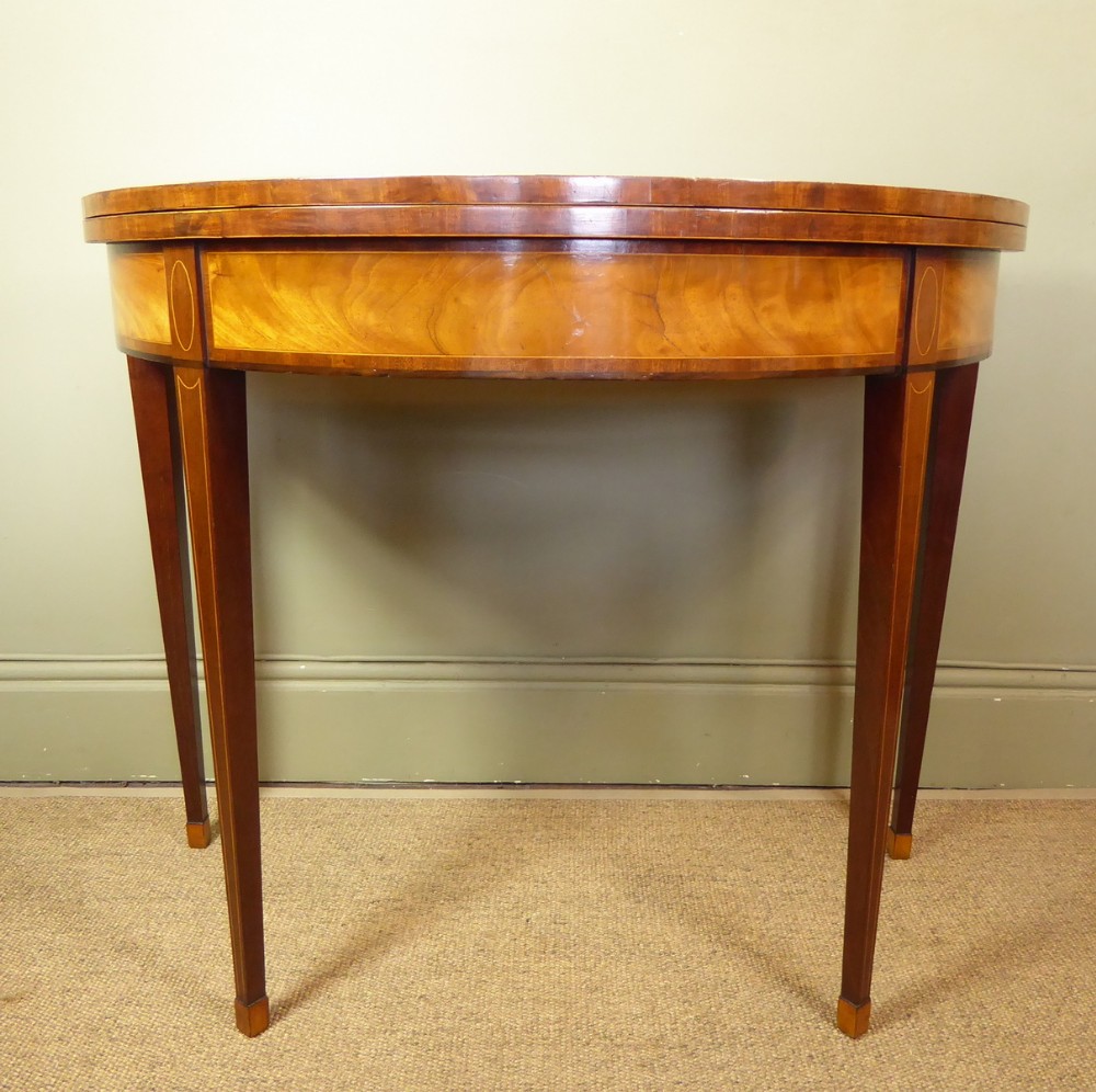 GEORGE III CARD TABLE
