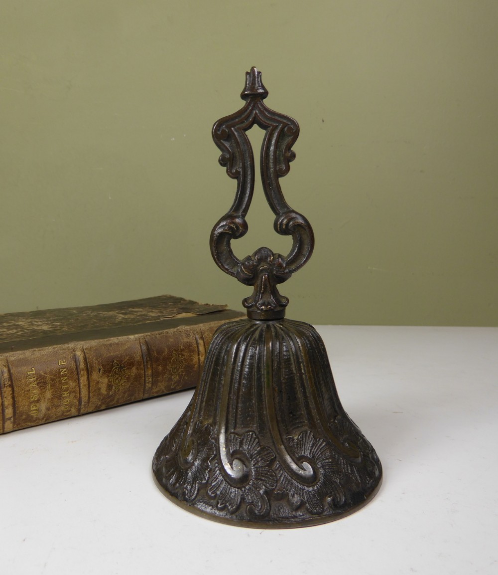19TH C BRONZE BELL