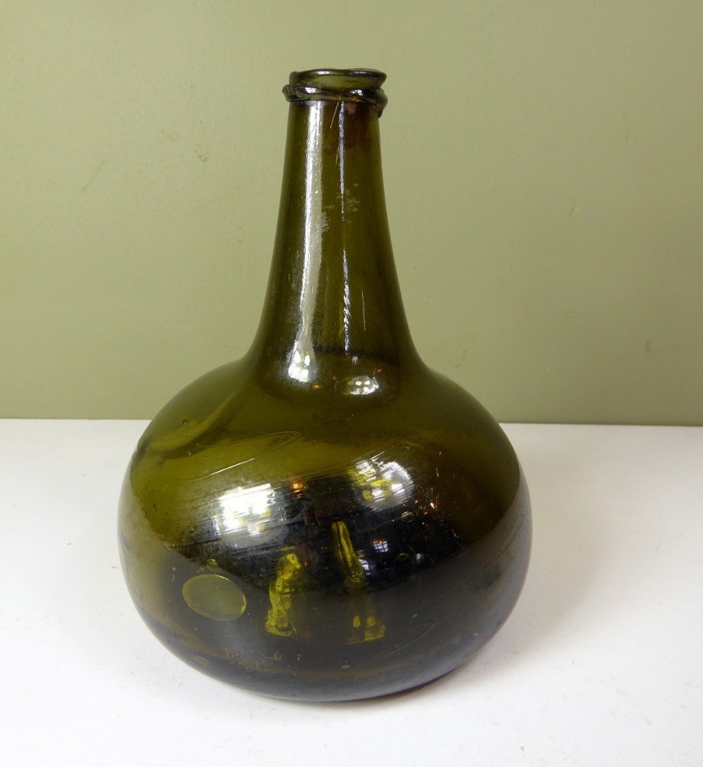 18TH C WINE BOTTLE