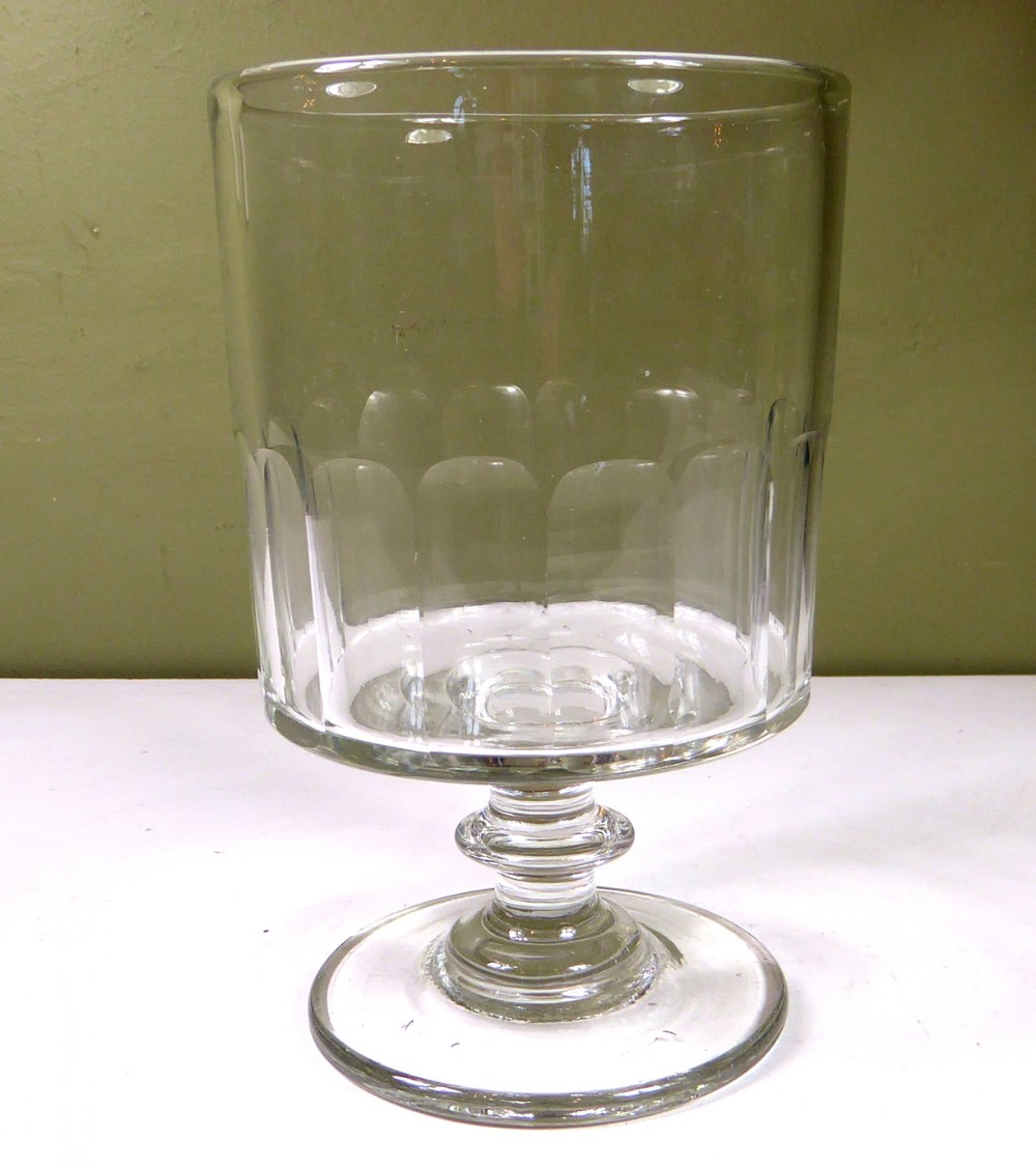 19TH C GLASS VASE