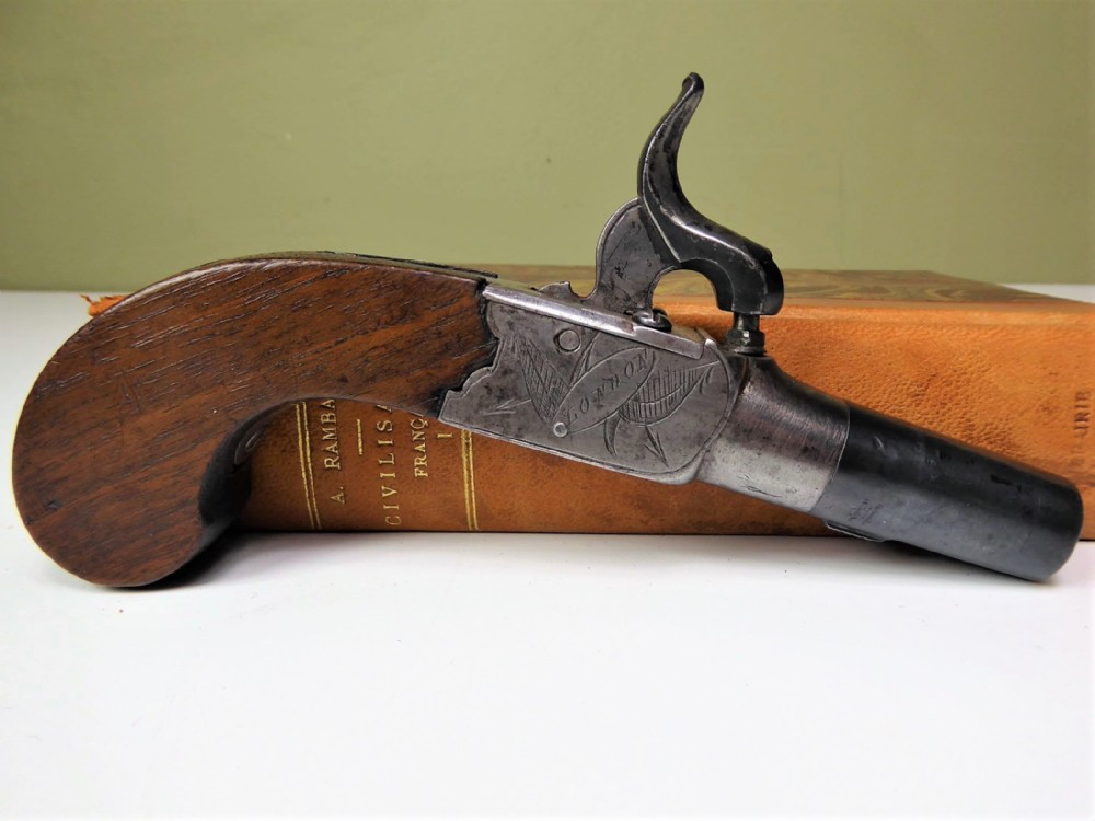 A 19th C PERCUSSION  PISTOL