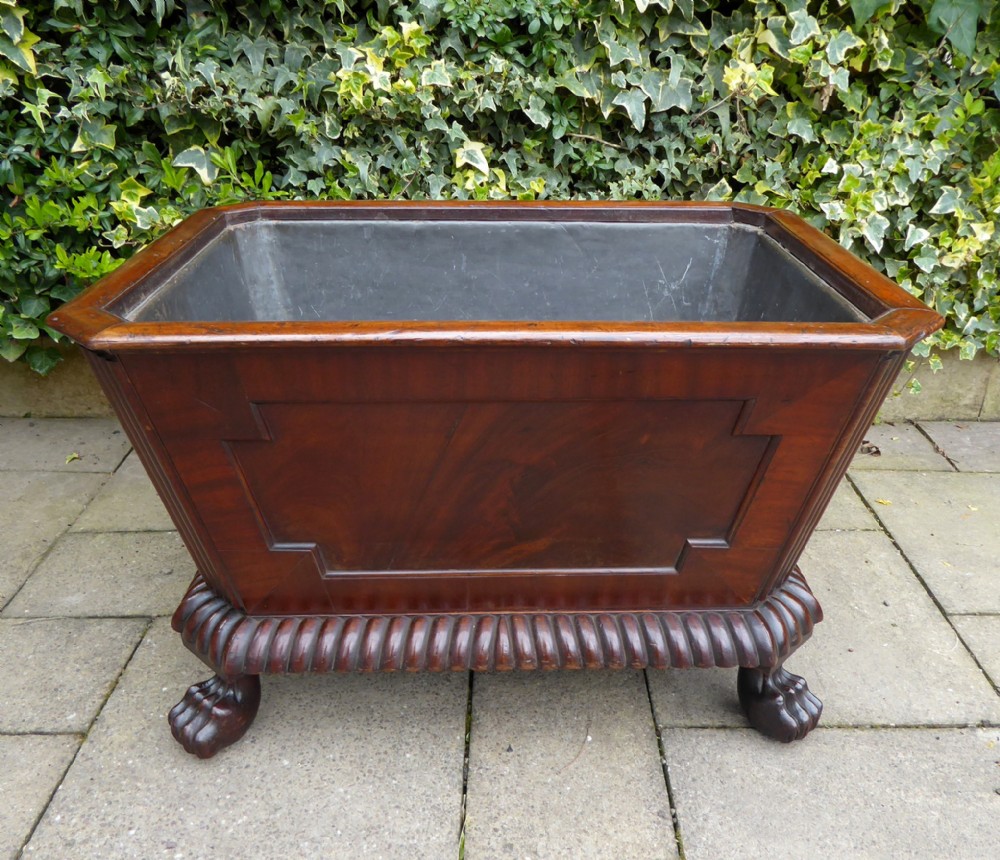 EARLY 19TH C MAHOGANY WINE COOLER