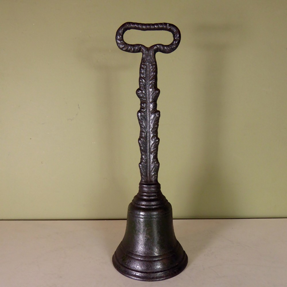 19TH C CAST IRON DOOR PORTER