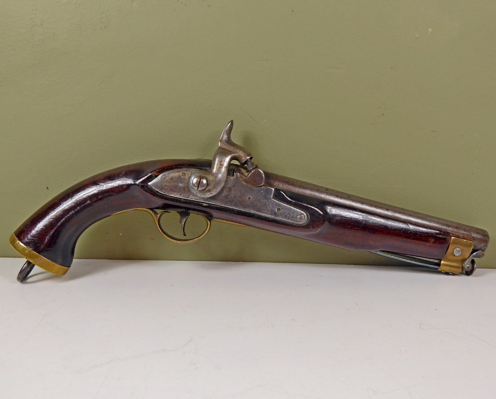 19TH C PERCUSSION PISTOL