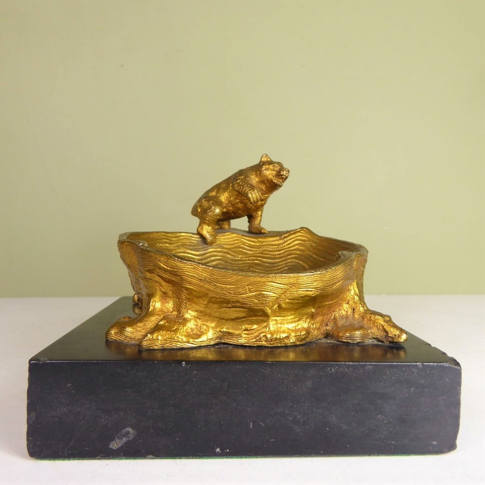 A 19thC. ORMOLU BOWL