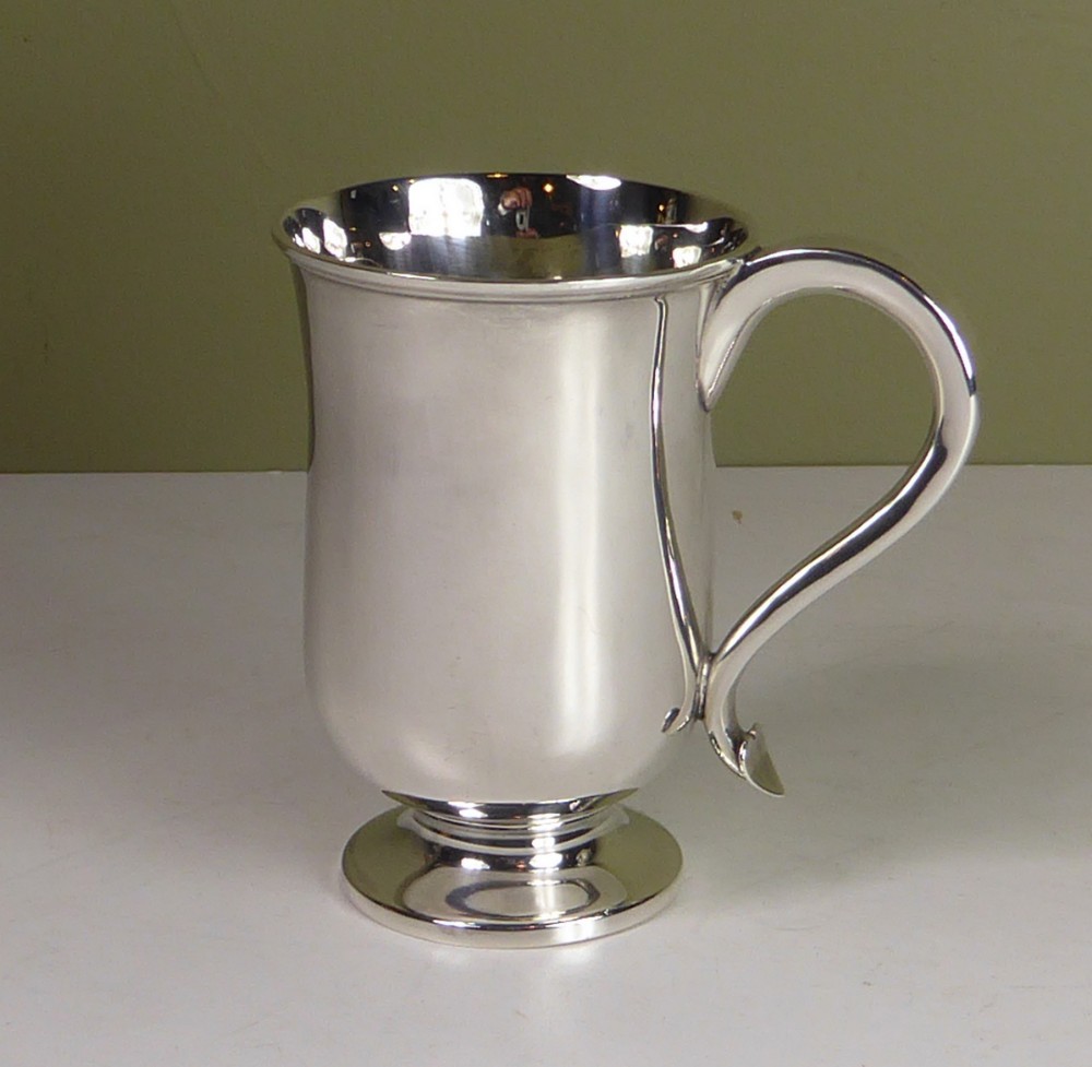 SILVER TANKARD 1904