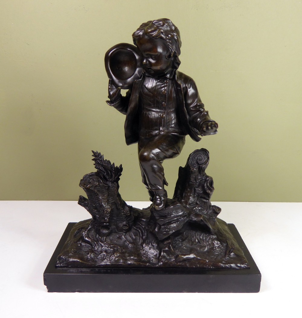 A 19th C Bronze Figure