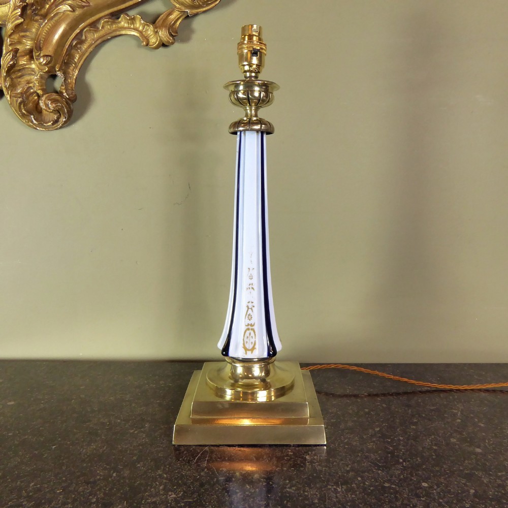 19TH C LAMP BASE