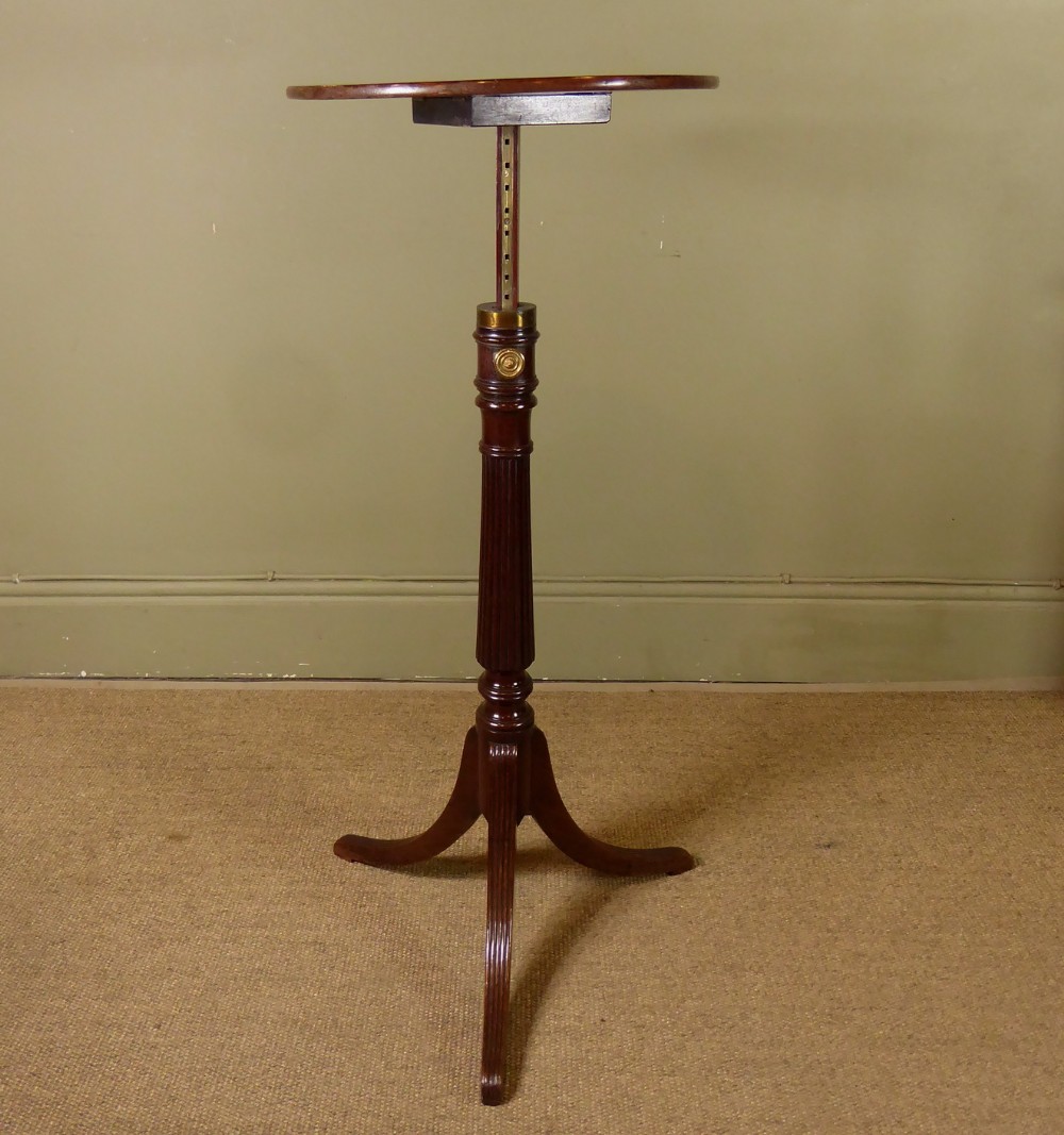 ADJUSTABLE REGENCY MAHOGANY TABLE