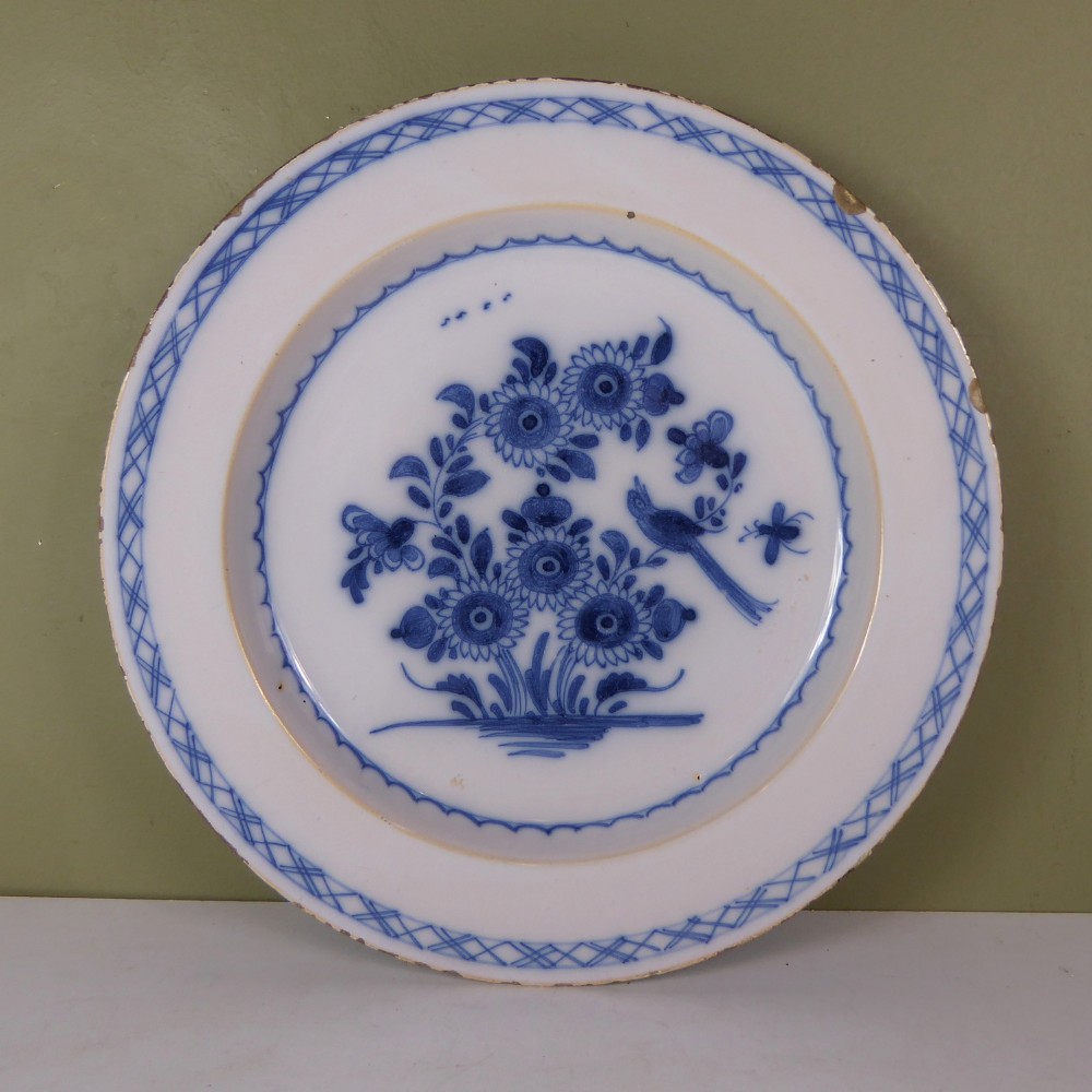 18TH C DELFT CHARGER