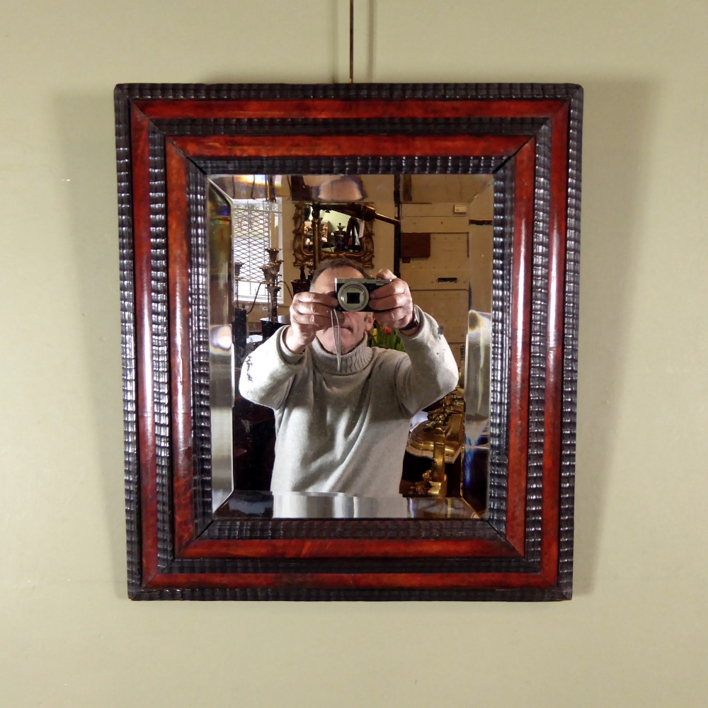 18TH C TORTOISESHELL MIRROR
