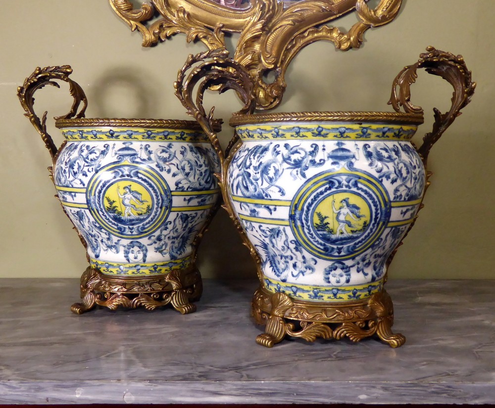 PAIR OF LARGE VASES