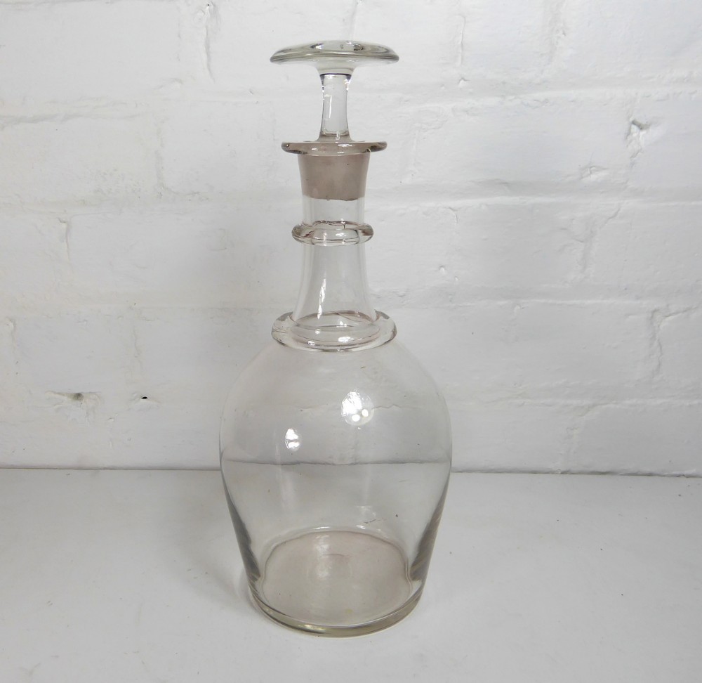 LARGE 19TH C MAGNUM DECANTER