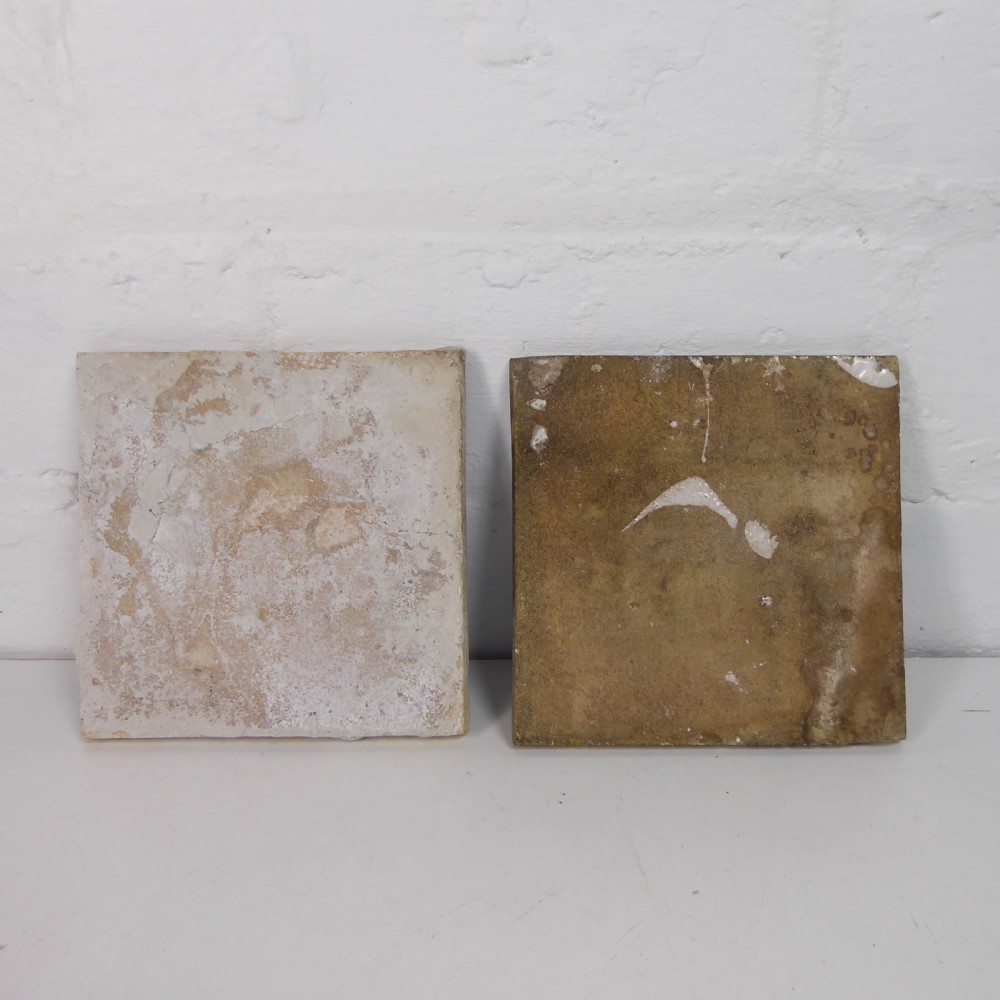 PAIR OF 18TH C DELFT TILES View VI