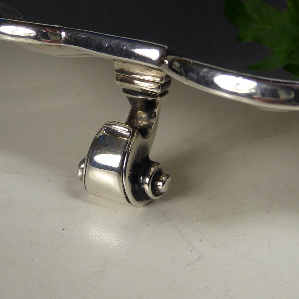 SOLID SILVER SALVER BY MAPPIN & WEBB View IV