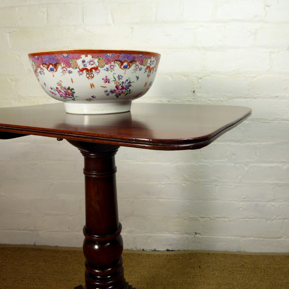 LATE 18TH C MAHOGANY SIDE TABLE View V