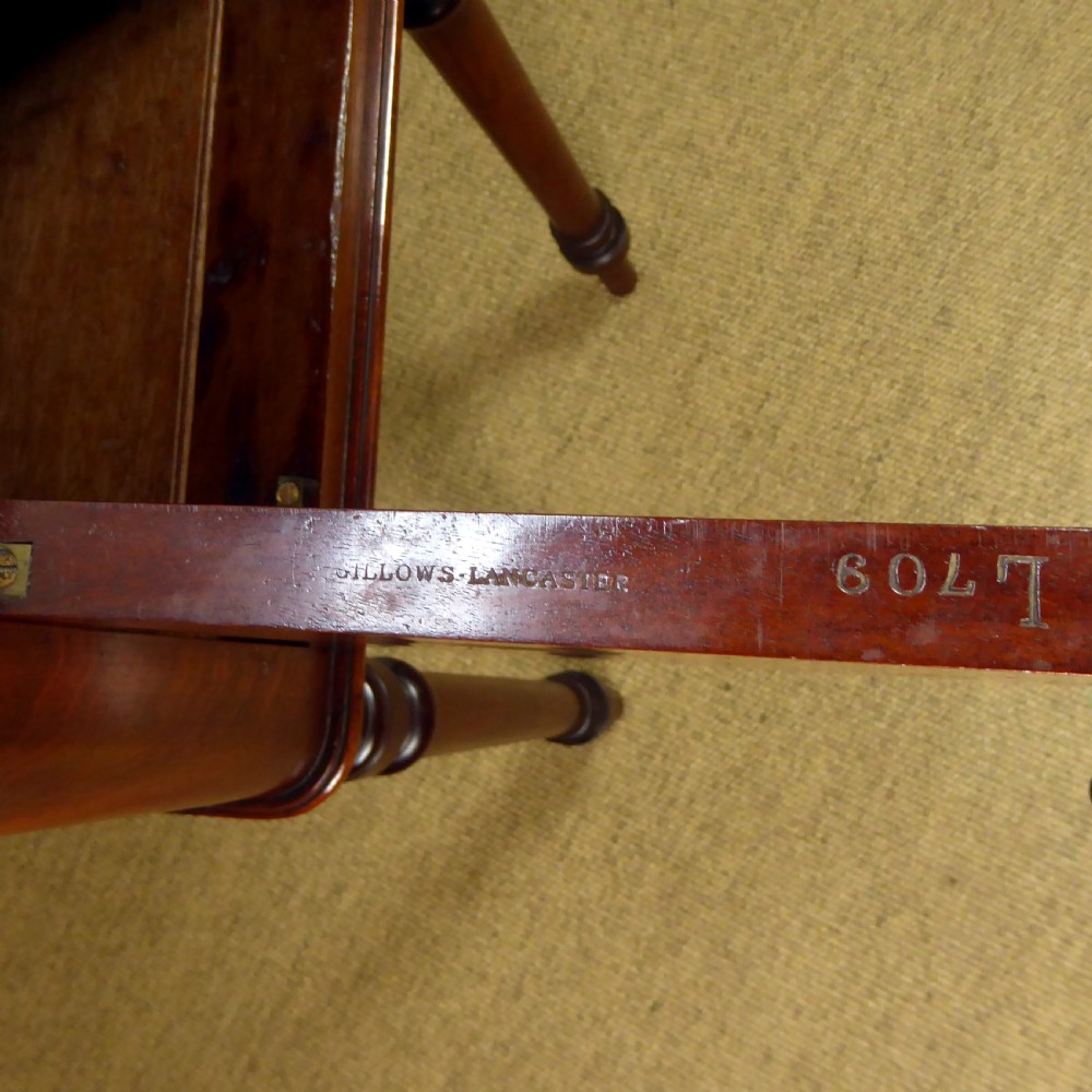 GILLOWS MAHOGANY BEDSIDE CUPBOARD View V