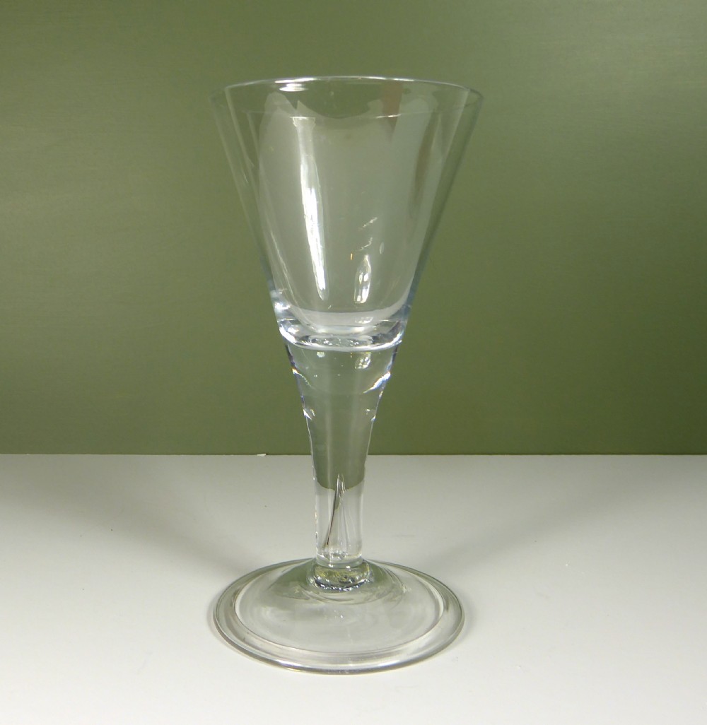 LARGE 18TH C GLASS