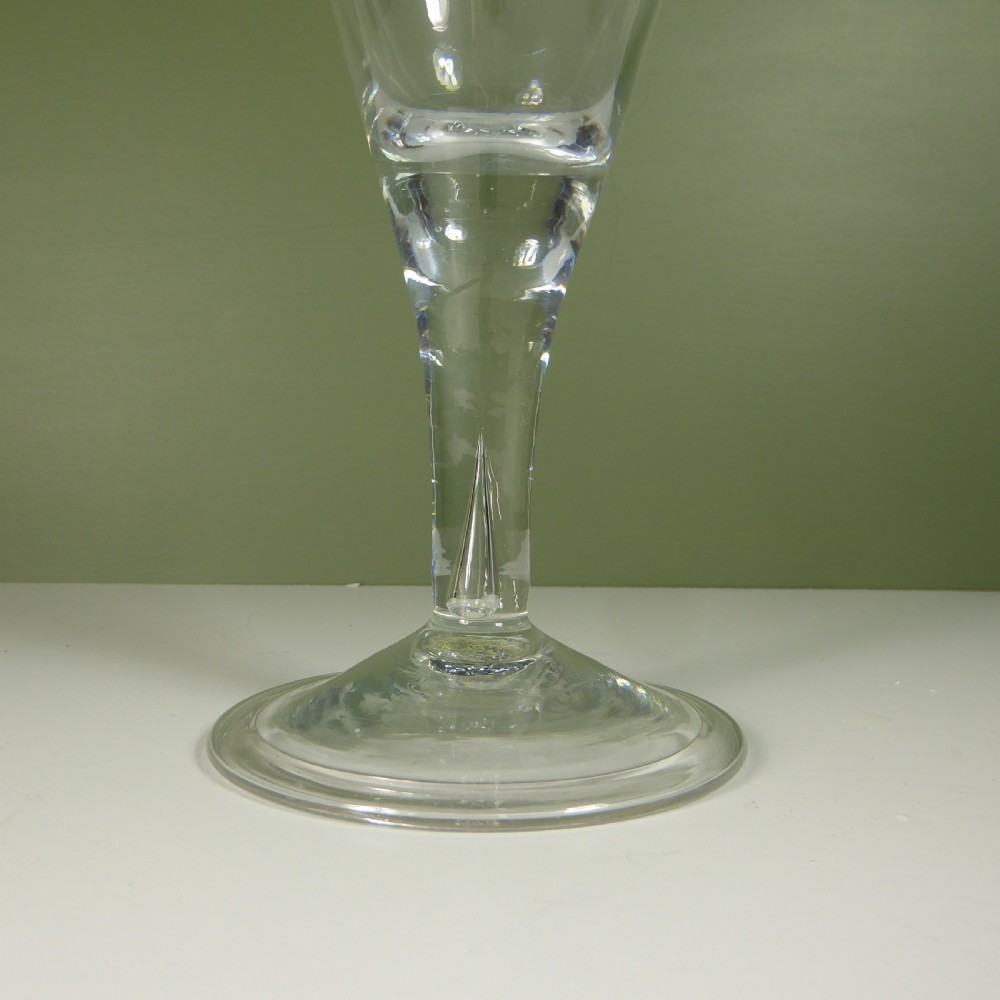 LARGE 18TH C GLASS View III