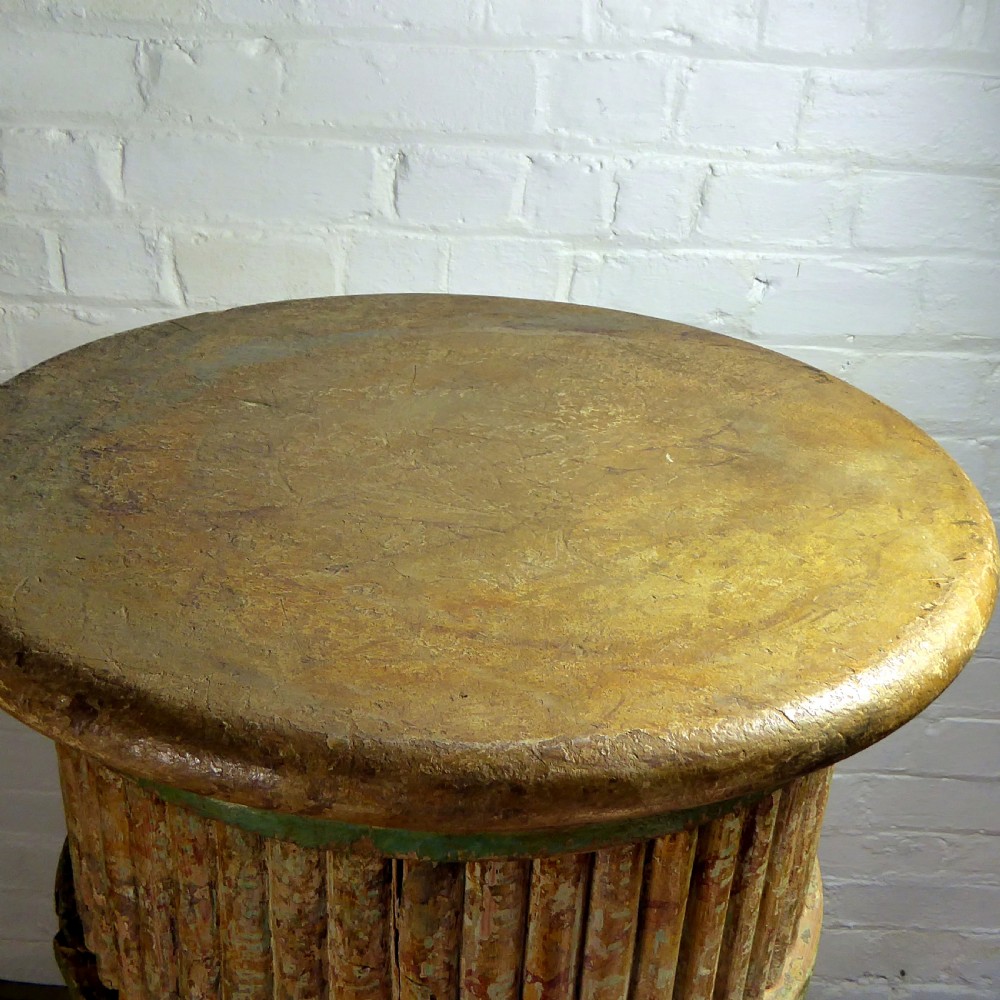 LARGE 19TH C PEDESTAL View V