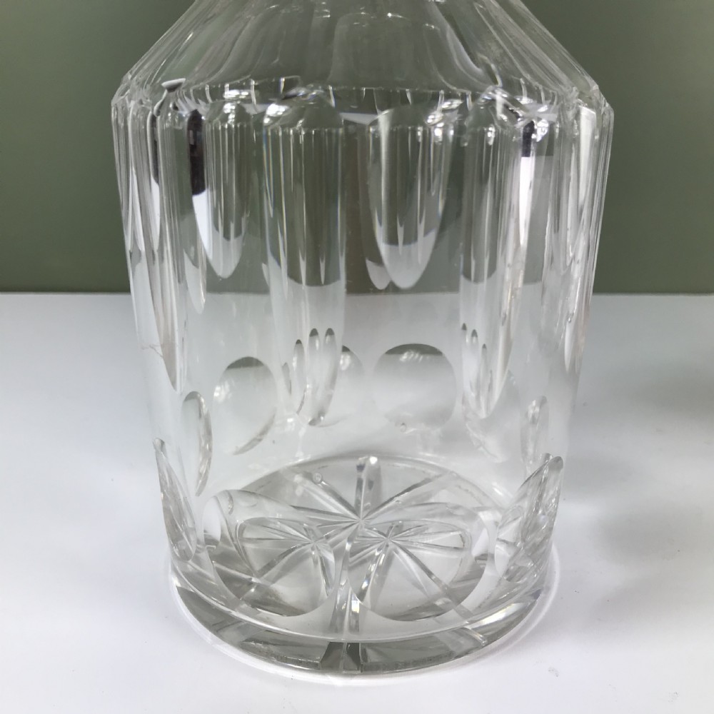 PAIR OF 19TH C CUT GLASS DECANTERS View IV
