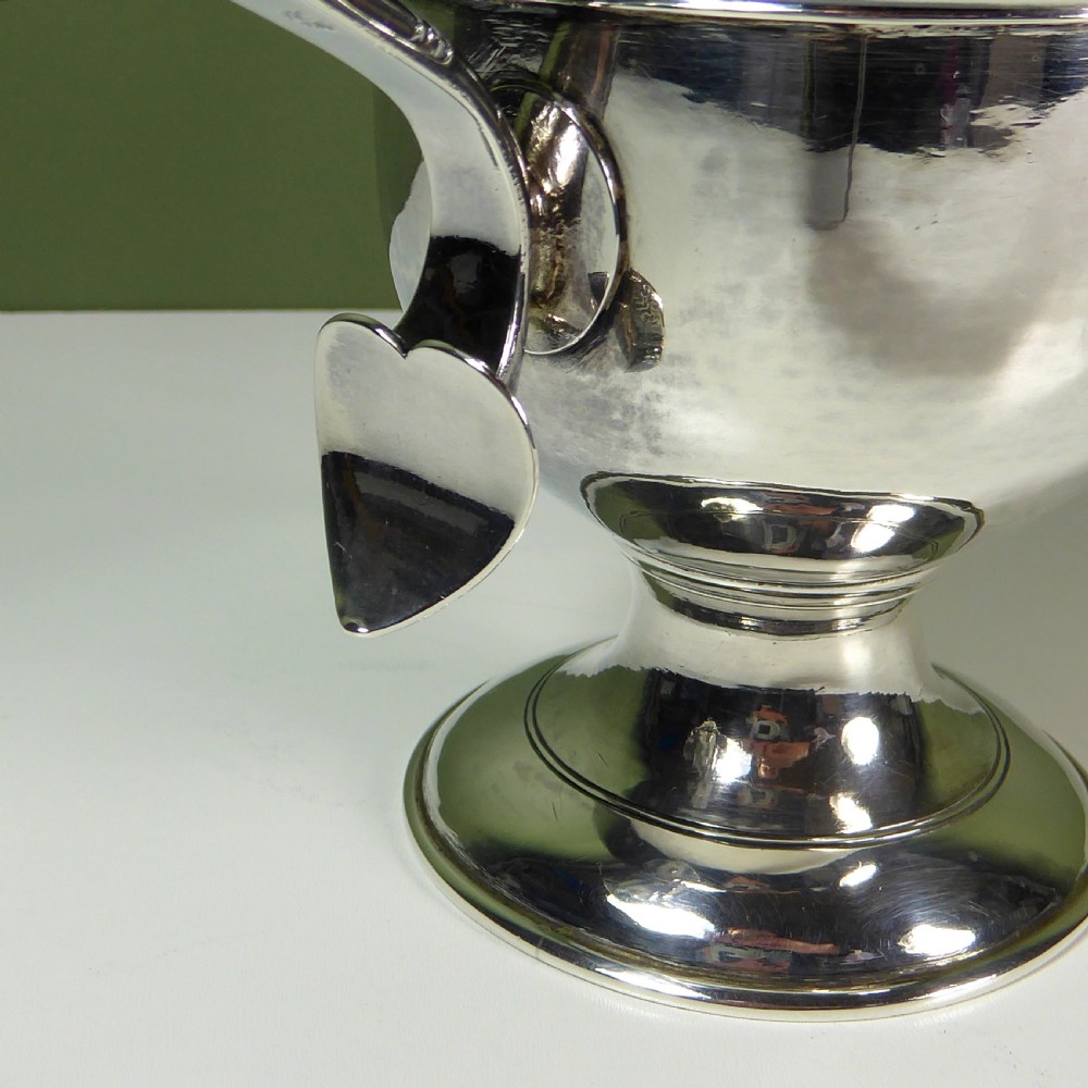 18TH C SILVER LOVING CUP View III