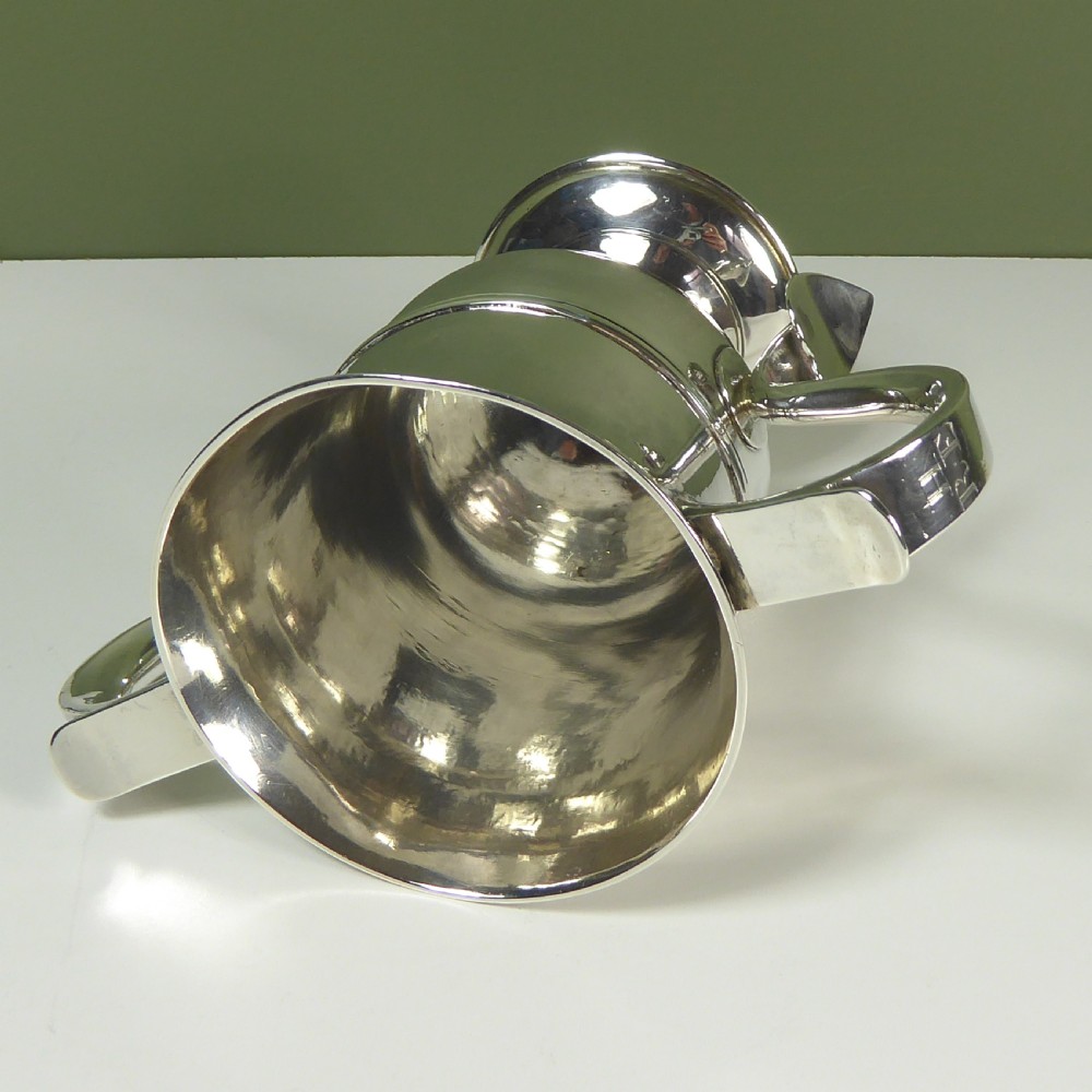 18TH C SILVER LOVING CUP View V