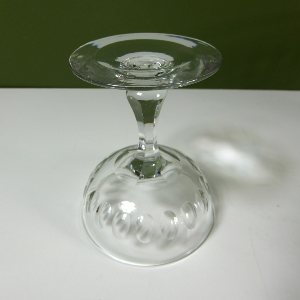 A SET OF EIGHT 19TH C CHAMPAGNE GLASSES View VI