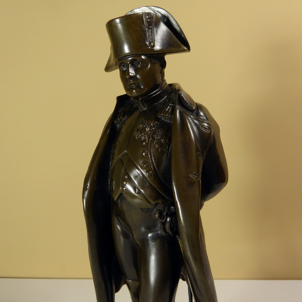19TH C BRONZE OF NAPOLEON View III