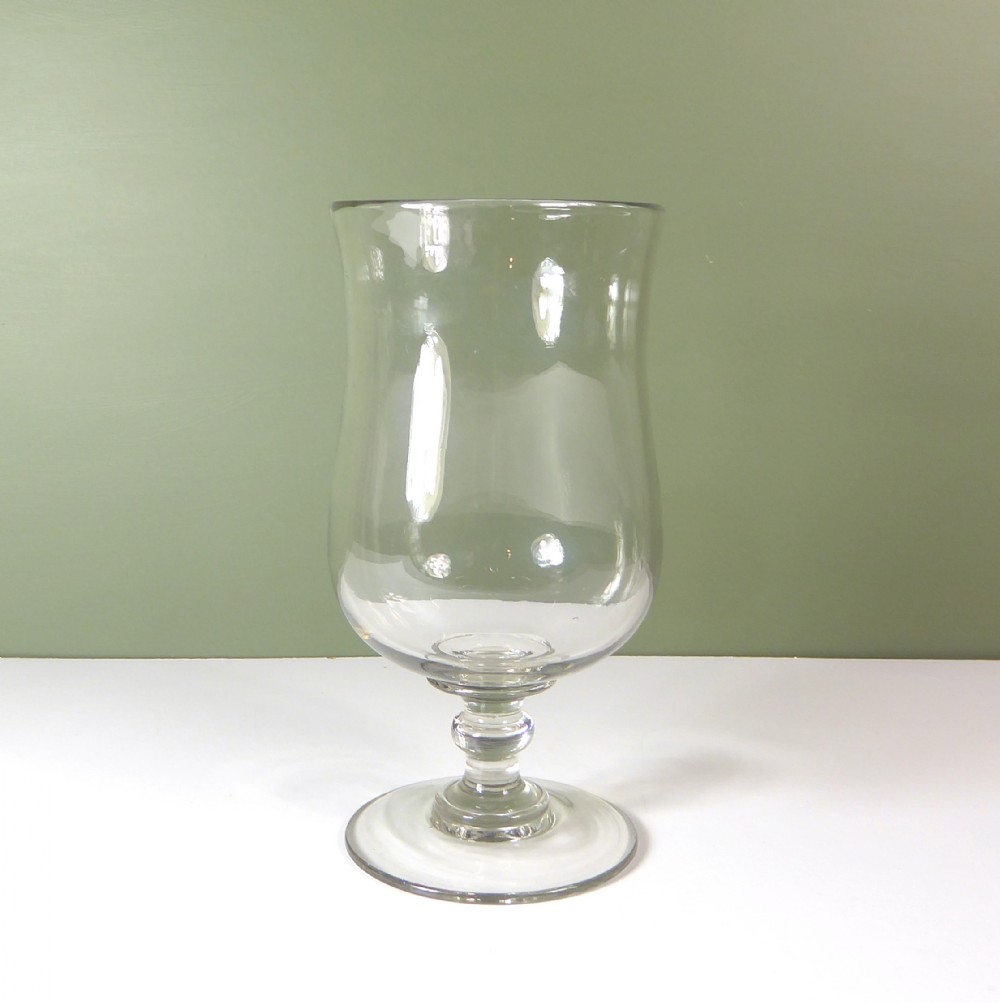 GEORGE III GLASS VASE