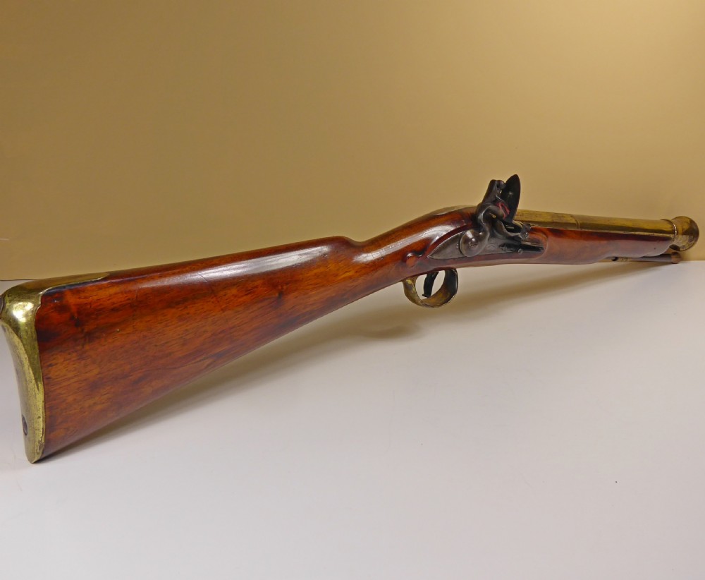 18TH C FLINTLOCK BLUNDERBUSS View II