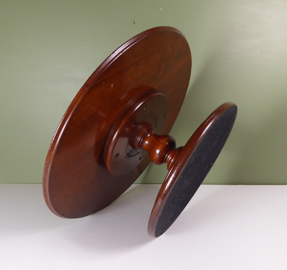 LARGE 19TH C LAZY SUSAN View V