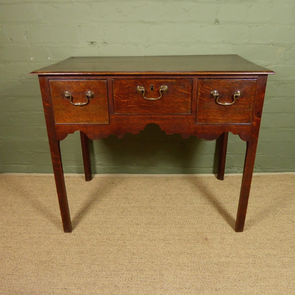 GEORGE III OAK SIDE TABLE View VI