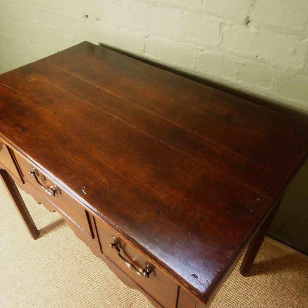 GEORGE III OAK SIDE TABLE View VII