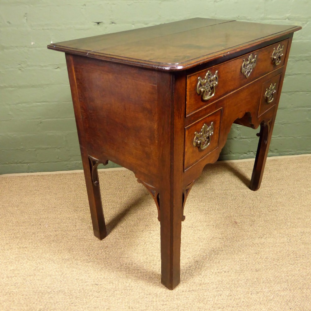 18TH C OAK LOW BOY TABLE View II