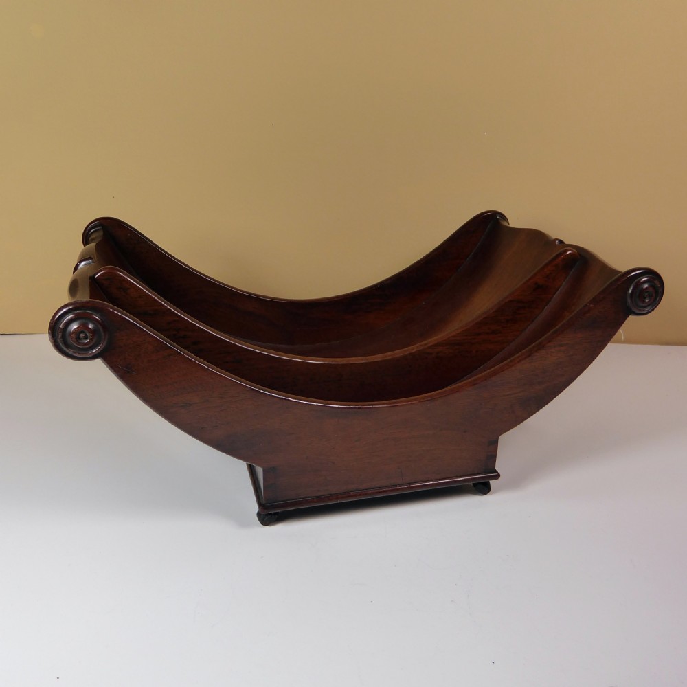 GEORGE III MAHOGANY CHEESE COASTER View II